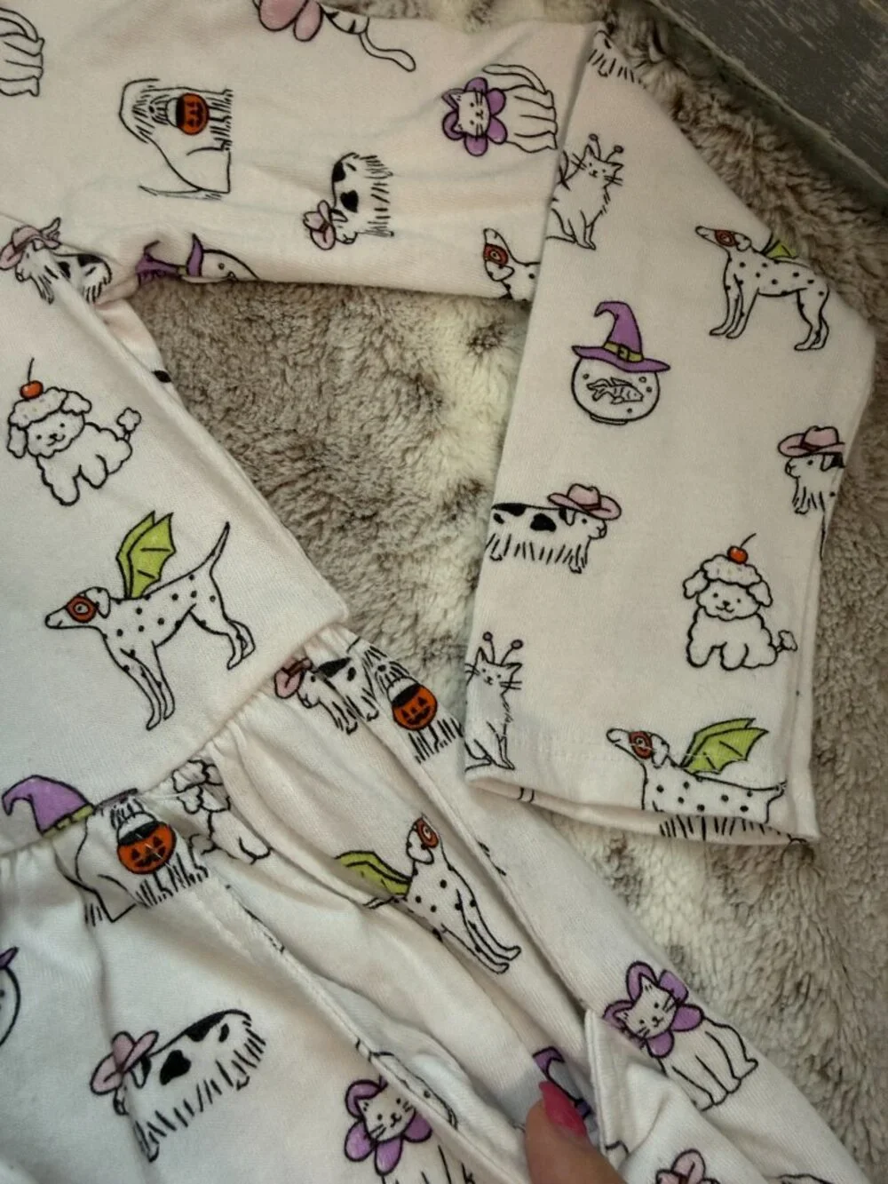 Cat & Jack long sleeve dress girls small Halloween dog cat costume girlhoodcore
